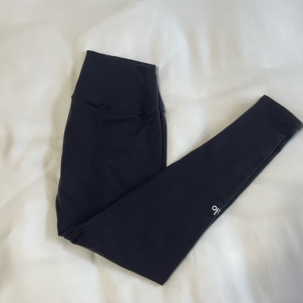 Black alo soft leggings